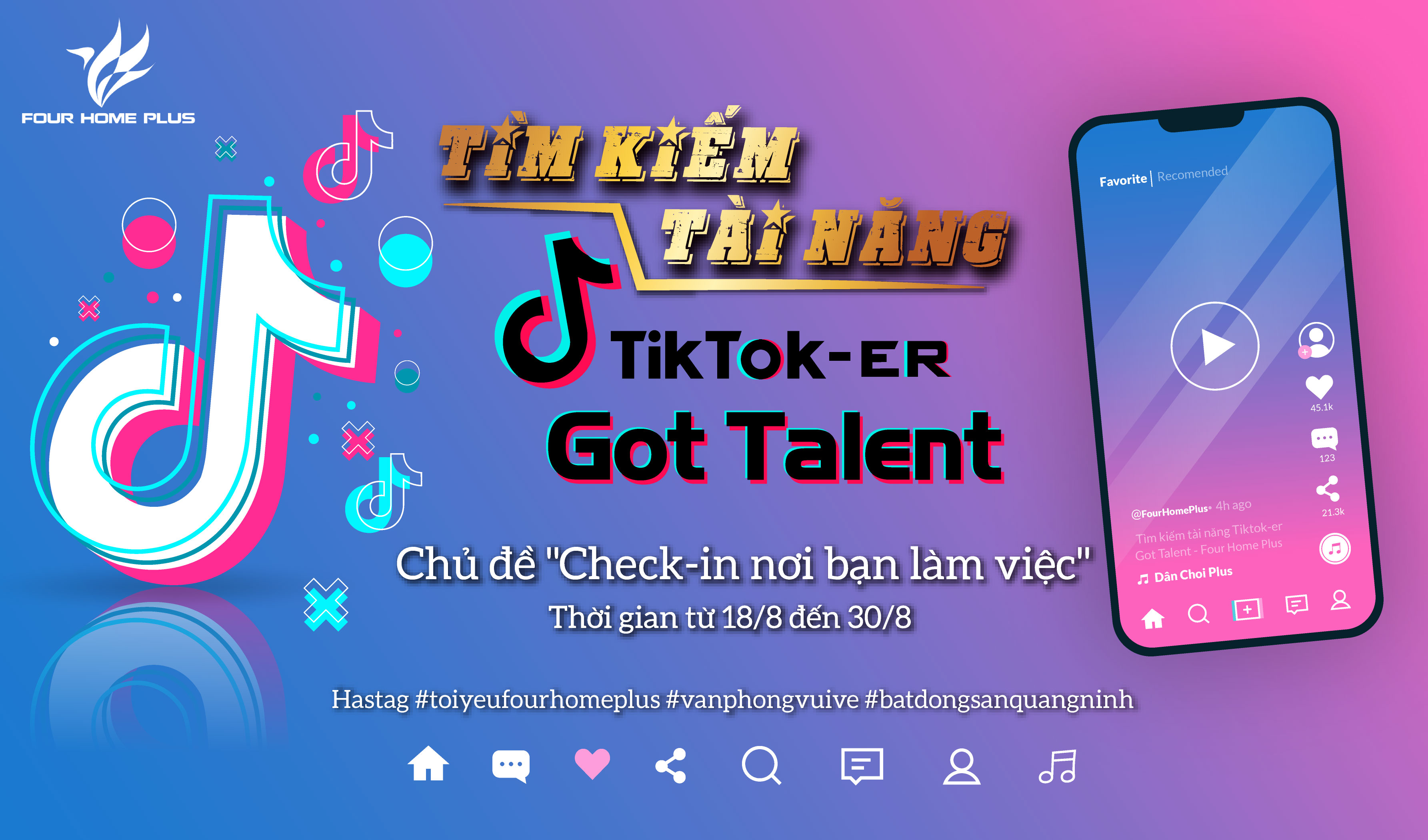 Tìm kiếm tài năng Tiktok-er Got Talent