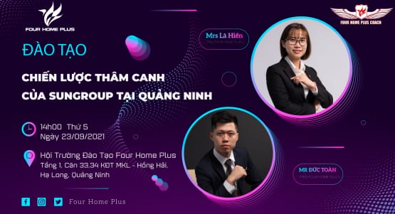 THÔNG BÁO LỊCH ĐÀO TẠO với chủ đề: Chiến lược thâm canh của sun group tại quảng ninh